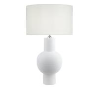 The Lighting Studio Kiara Table Lamp White With Shade