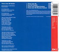 THE LIGHTNING SEEDS - THREE LIONS (FOOTBALL'S COMING HOME) [SINGLE] NEW CD