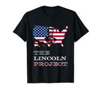 The Lincoln Project Save USA Abraham Lincoln American Flag T-Shirt