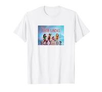 The Linda Lindas - Official Merchandise - Growing Up T-Shirt, Men, White, 5X-Large