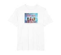 The Linda Lindas - Official Merchandise - Growing Up T-Shirt, Men's Big and Tall, White, 5X Tall