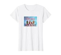 The Linda Lindas - Official Merchandise - Growing Up T-Shirt, Women, White, Small