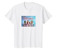 The Linda Lindas - Official Merchandise - Growing Up T-Shirt, Youth, White, Small