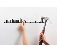 The Line, Frankfurt Metal Silhouette Wall Art