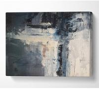 The Line Of Black Canvas Print Wall Art - Medium 20 X 32 Inches