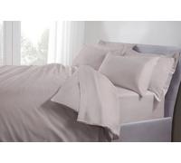 The Linen Consultancy 'tlc 5 Star Hotel Concept' 250Tc Cotton Percale Duvet Cover In Silver Silver