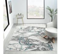 The Linen Consultancy Tlc 5 Star Hotel Concept Bianco Rug Cream / Green Cream 80cm x 150cm
