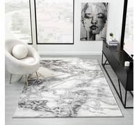 The Linen Consultancy Tlc 5 Star Hotel Concept Bianco Rug Cream / Green In Light Grey Light Grey