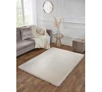 The Linen Consultancy TLC 5 Star Hotel Concept Super Luxe Faux Fur Ivory | Size: 120 cm x 170 cm The Linen Consultancy Ivory 120 cm x 170 cm