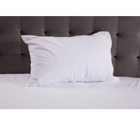 The Linen Consultancy 'tlc 5 Star Hotel Concept' Terry Waterproof Pu Mattress & Pillow Protector Set In White White Double
