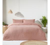 The Linen Yard Polka Tuft 100% Cotton Duvet Cover Set