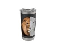The Lion and the Lamb Stainless Steel Insulated Tumbler