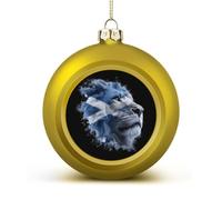 The Lion And The Scottish Flag Christmas Baubles Hanging 1PCS