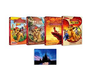 The Lion Guard DVD Collection: Unleash The Power / Life In The Pride Lands / Return Of The Roar / The Rise Of Scar + Including Bonus Art Card