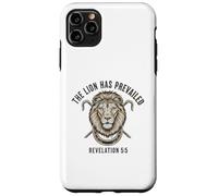 The Lion Has Prevailed Revelation 5:5 Christian Case for iPhone 11 Pro Max