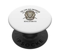 The Lion Has Prevailed Revelation 5:5 Christian PopSockets Adhesive PopGrip
