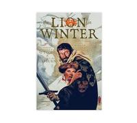 The Lion in Winter Canvas Poster Wall Art Decor Print Picture Paintings for Living Room Bedroom Decoration 12x18inch(30x45cm)