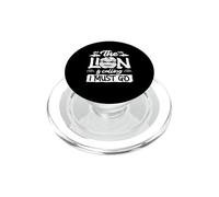 The Lion Is Calling I Must Go Lion Dance Chinese New Year PopSockets PopGrip for MagSafe