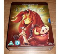 The Lion King Blu-Ray Trilogy New Sealed Disney A-B-C