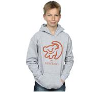 The Lion King Cave Drawing Hoodie Disney Grey 12-13 Years