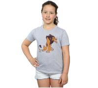 The Lion King Classic Scar Cotton T-Shirt Disney Grey 7-8 Years