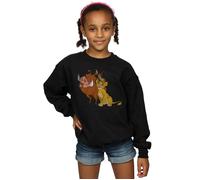 The Lion King Classic Simba, Timon And Pumbaa Sweatshirt Disney Black 12-13 Years