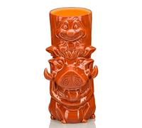 The Lion King Geeki Tikis Disney Timon and Pumbaa Ceramic Mug | Holds 28 Ounces