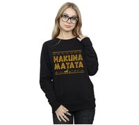 The Lion King Hakuna Matata Sweatshirt Disney Black L