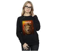 The Lion King Movie Adult Simba Poster Sweatshirt Disney Black XL