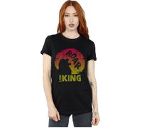 The Lion King Movie Roar Cotton Boyfriend T-Shirt Disney Black M