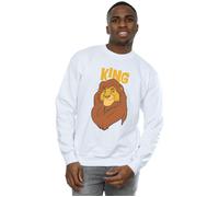 The Lion King Mufasa King Sweatshirt Disney White S