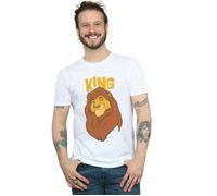 The Lion King Mufasa King T-Shirt Disney White S