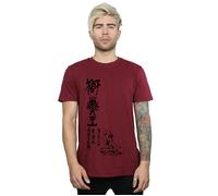 The Lion King Pride Rock Calligraphy T-Shirt Disney Burgundy XXL