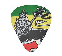 The Lion of Judah Symbol of the Rastafari 12-Pack Guitar Picks, Includes Thin, Medium & Heavy Gauges 3 Sizes for Guitar Electric Acoustic Picks