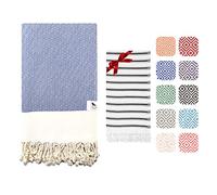 The Lion Textile Beach towel, Bath Towel - Turkish Soft Cotton, Light and Thin, Quick Drying Beach Towels Adults. Peshtemal (Hammam Towel) 94x180cm Bathroom, Beach, Pool, SPA, Gym, Yoga, Yacht.…