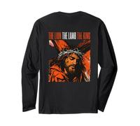 The Lion, The Lamb, The King of Nazareth Carrying The Cross Long Sleeve T-Shirt