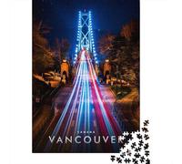The Lions Gate Bridge 1000 Piece Jigsaw, 38x26cm/1000pcs