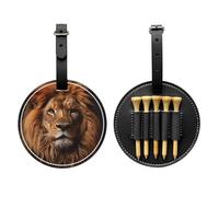 The Lion's Gaze Black Golf tee Storage Bag - Easy to Carry Around and More efficient in Playing Golf