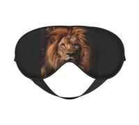 The Lion's Gaze Soft Eye Mask. Unisex, Comfortable and Breathable, Suitable for Daily Rest. Helps You Quickly Enter Deep Sleep.