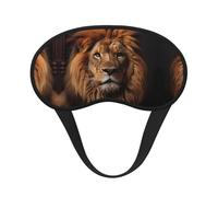 The Lion's Gaze Universal Lightweight Eye Mask: Great for Travel, Office Naps and Shift Work. Provides a Comfortable Sleeping Environment