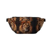 The Lion's Gaze Versatile Running Waist Pack Lightweight Breathable and Adjustable for Travel Cycling and Everyday Use
