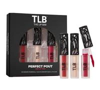 The Lip Bar - Perfect Pout Mini Lip Trio Gift Set (3 Products) - Nonstop Liquid Matte Lipstick & Non-Sticky Lip Gloss - Travel Size - Gift Box - Vegan, Gluten Free, Cruelty Free - Makeup & Cosmetics