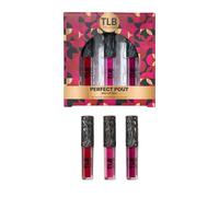 The Lip Bar - Perfect Pout Mini Lip Trio Gift Set (Bawse Lady, Muse, and Playmate) - Nonstop Liquid Matte Lipstick & Non-Sticky Lip Gloss - Travel Size - Gift Box - Vegan, Gluten Free, Cruelty Free