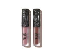 The Lip Bar Vegan Liquid Matte Mini Lipstick Duo Kit High Pigment & Long Lasting Curlfriend + Savage