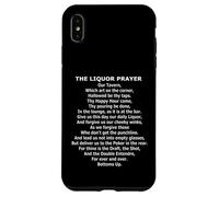 The Liquor Prayer - Funny Poker In The Rear Parody Case for iPhone XS Max