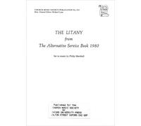 The Litany: Vocal score (Church Music Society publications)