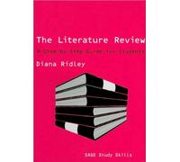 The Literature Review: A Step-by-step Guide for Students (SAGE Study Skills Series): Written by Diana Ridley, 2008 Edition, (Csm) Publisher: SAGE Publications Ltd [Paperback]