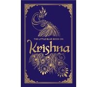 The Little Blue Book on Krishna (Deluxe Silk Hardbound)