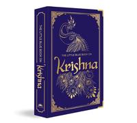 The Little Blue Book on Krishna (Deluxe Silk Hardbound)