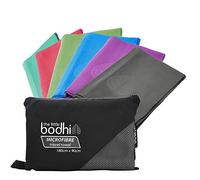 The Little Bodhi Microfibre Towel Grey 100cm x 50cm